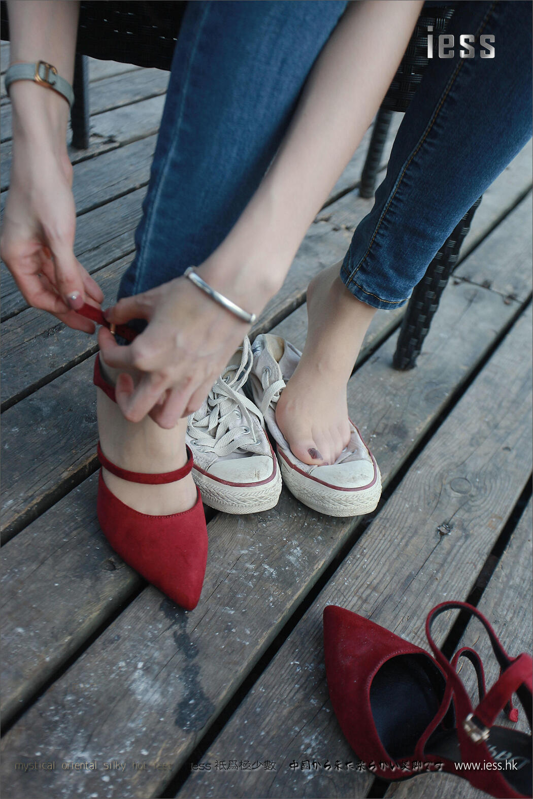 Silky Foot Bento 102 Jia Ye "Fairy Brand Jeans and High-heeled Pork" [IESS Wei Si Fun Xiang]