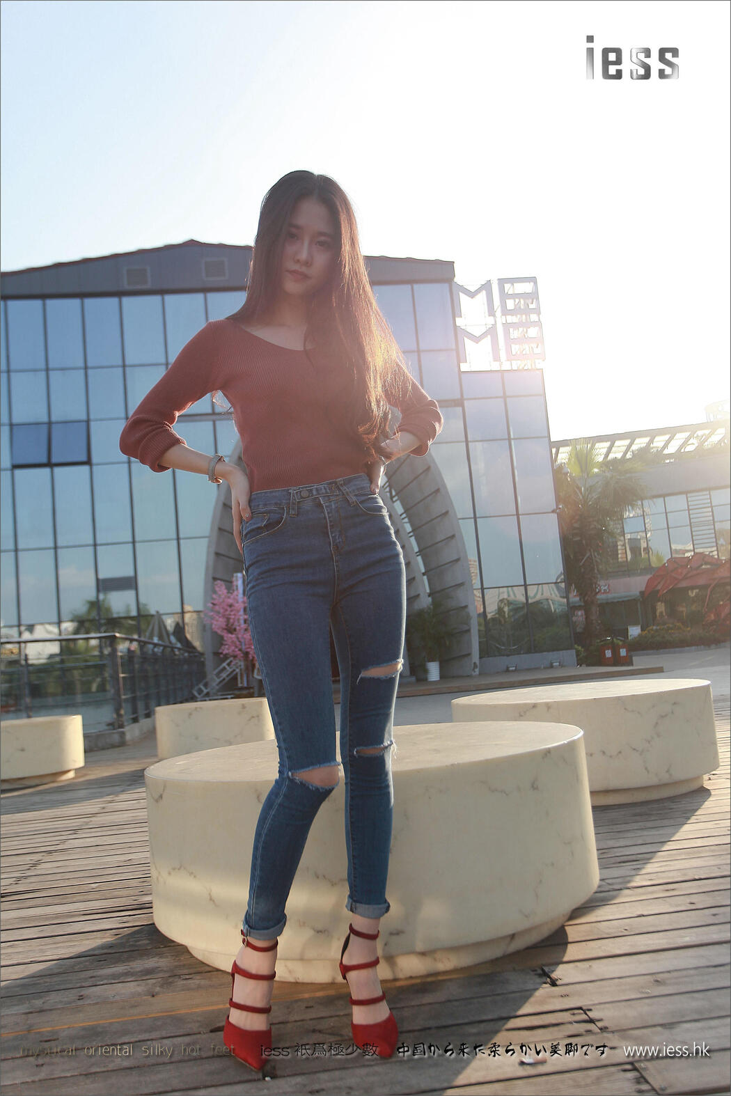 Silky Foot Bento 102 Jia Ye "Fairy Brand Jeans and High-heeled Pork" [IESS Wei Si Fun Xiang]
