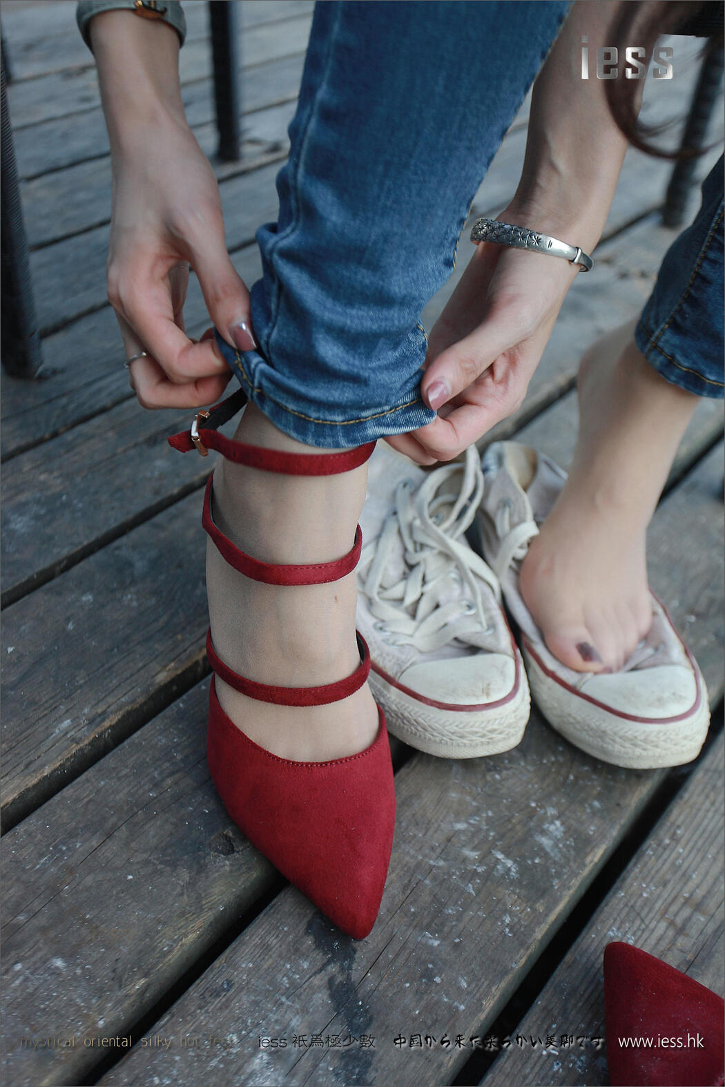Silky Foot Bento 102 Jia Ye "Fairy Brand Jeans and High-heeled Pork" [IESS Wei Si Fun Xiang]