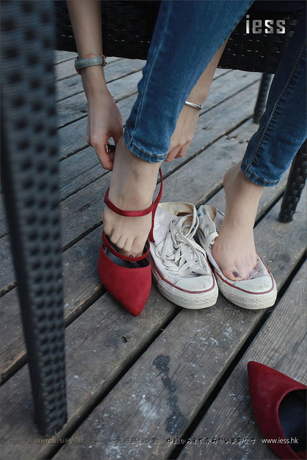 Silky Foot Bento 102 Jia Ye "Fairy Brand Jeans and High-heeled Pork" [IESS Wei Si Fun Xiang]