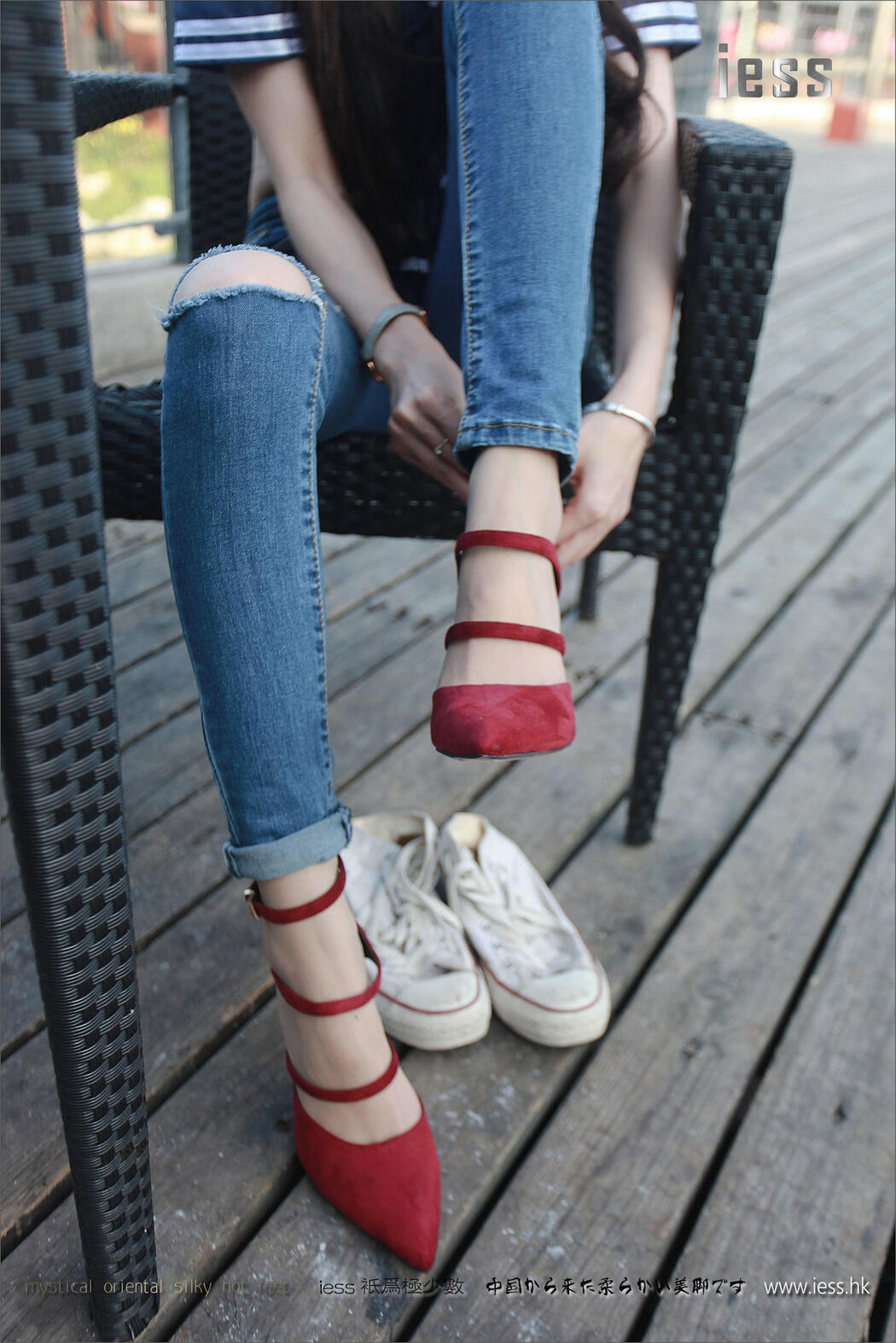 Silky Foot Bento 102 Jia Ye "Fairy Brand Jeans and High-heeled Pork" [IESS Wei Si Fun Xiang]