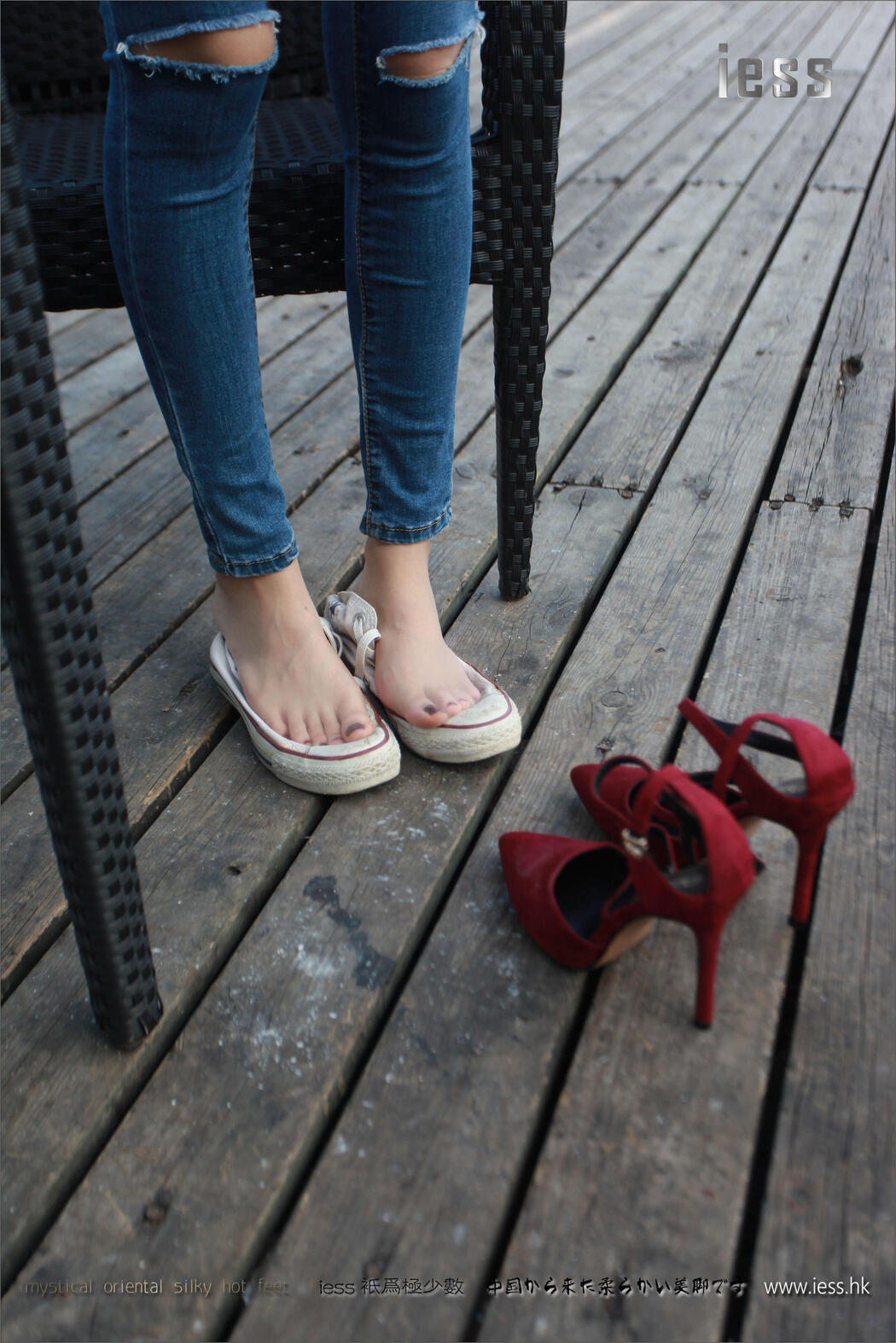 Silky Foot Bento 102 Jia Ye "Fairy Brand Jeans and High-heeled Pork" [IESS Wei Si Fun Xiang]
