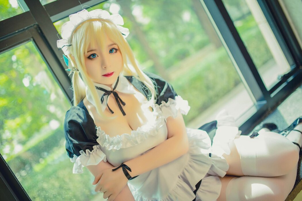 Coser@皮皮奶可可爱了啦 – 柏崎星奈女仆