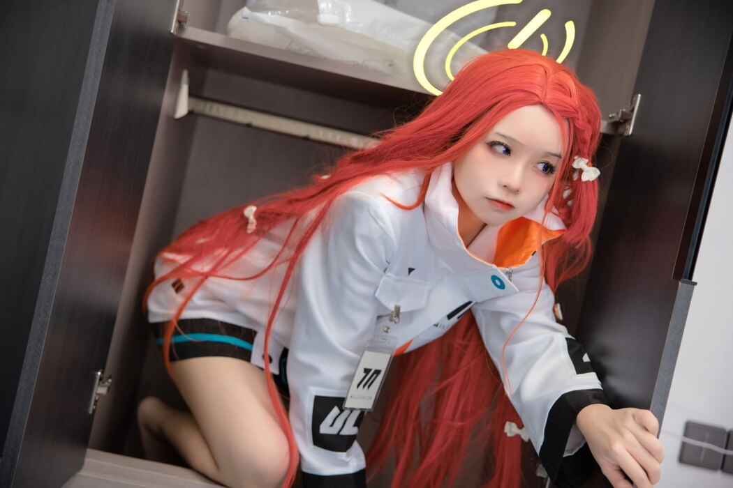 Coser@G44不会受伤 Vol.084 碧蓝档案 花岡柚子