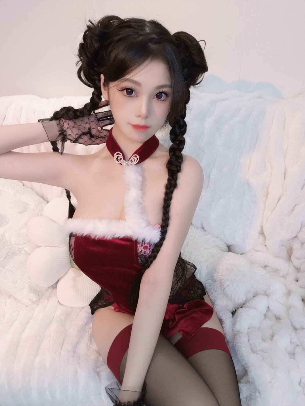 Coser@蜜汁猫裘 Vol.099 发财玉兔