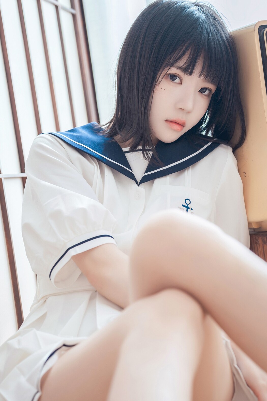 Coser@桜桃喵 Vol.143 盛夏制服 Cover Photo