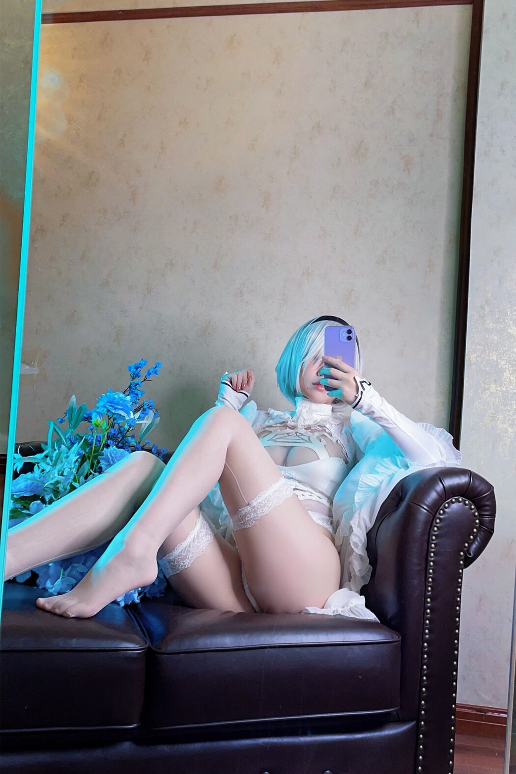 Coser@半半子 Automataヨルハ二号B型 白いドレス