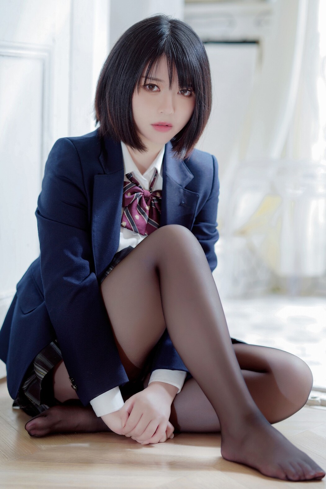 Coser@半半子 – 彼女の制服姿が好き Cover Photo