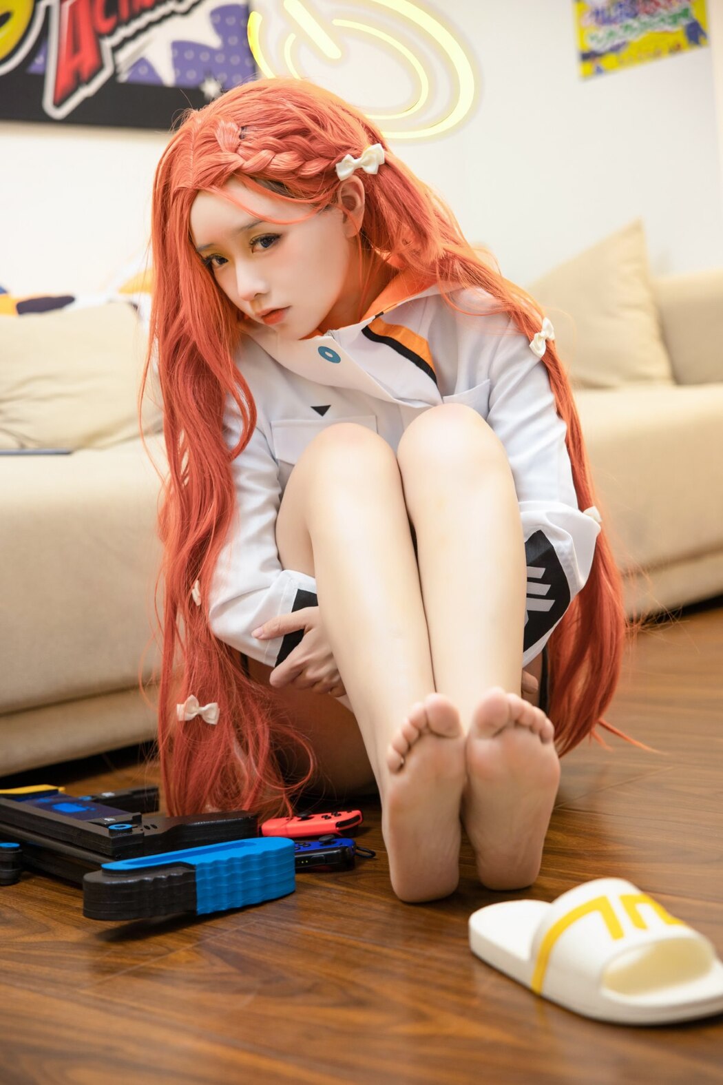Coser@G44不会受伤 Vol.084 碧蓝档案 花岡柚子