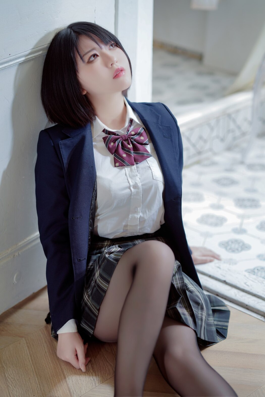 Coser@半半子 – 彼女の制服姿が好き