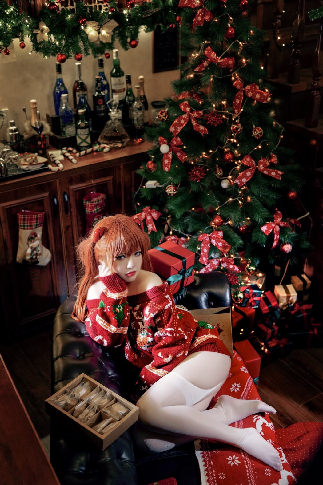 Coser@半半子 – 式波 ASUKA Christmas