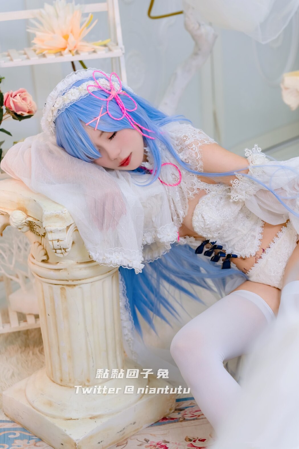 Coser@黏黏团子兔 – 长发蕾姆