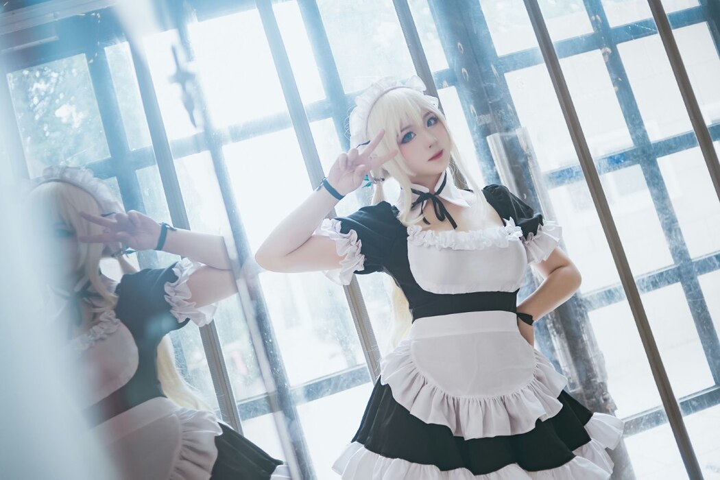 Coser@皮皮奶可可爱了啦 – 柏崎星奈女仆