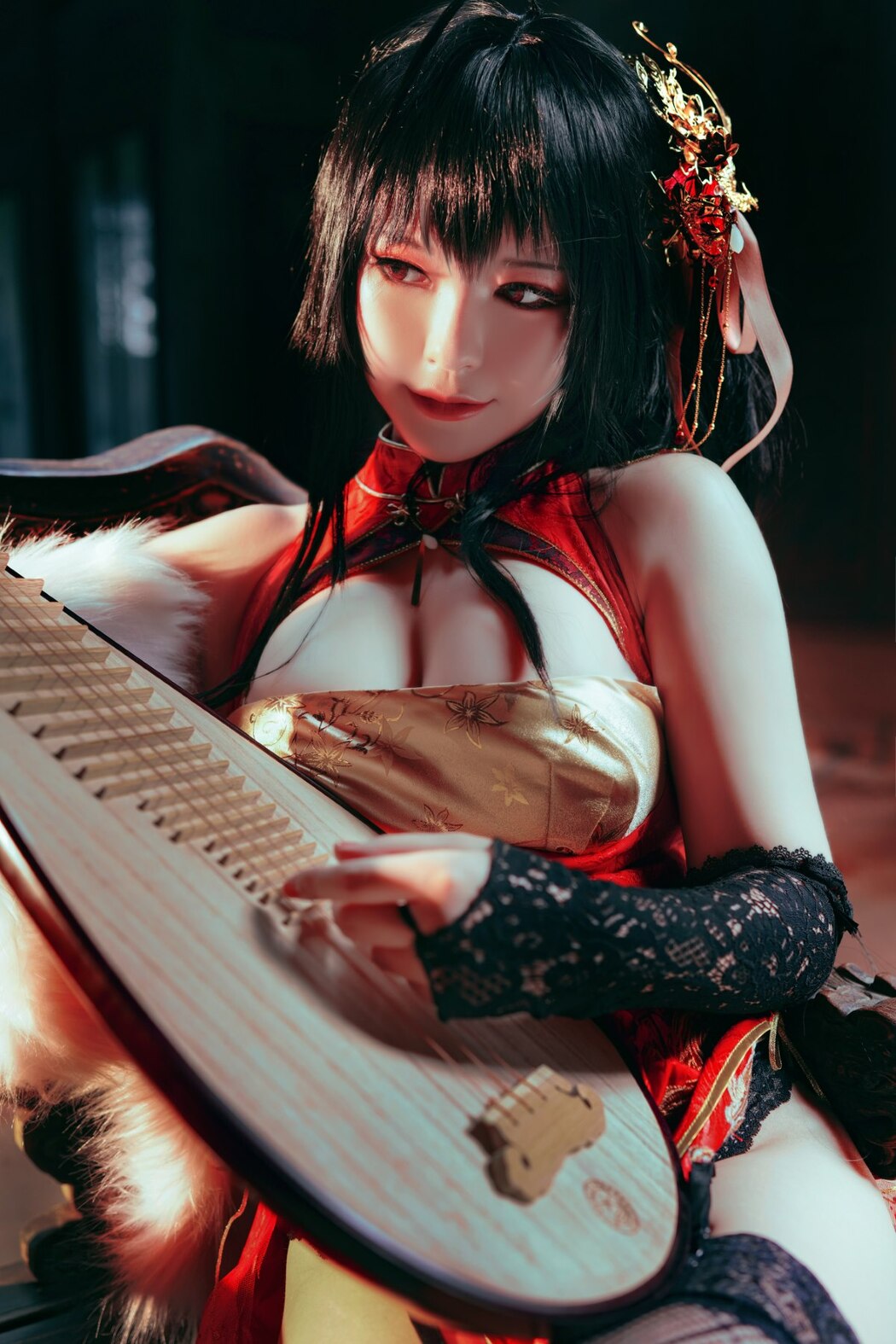 Coser@半半子 大凤旗袍