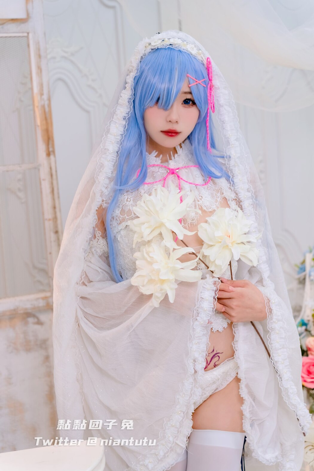 Coser@黏黏团子兔 – 长发蕾姆