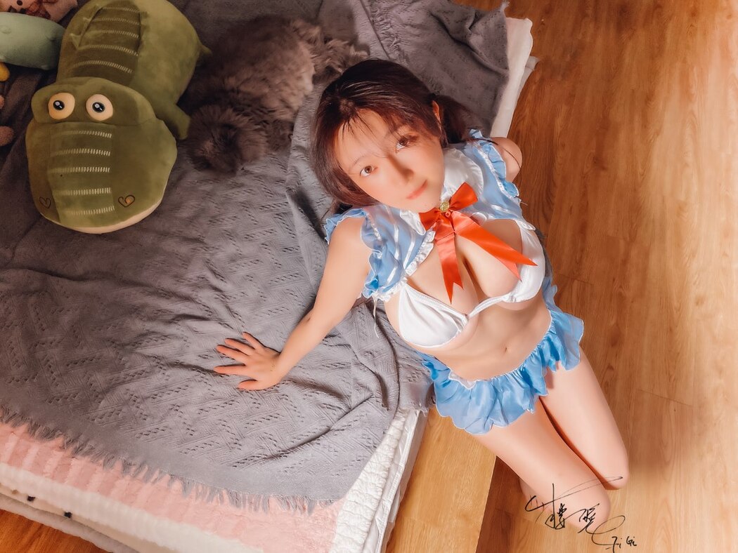 Coser@樱晚gigi 蓝色比基尼