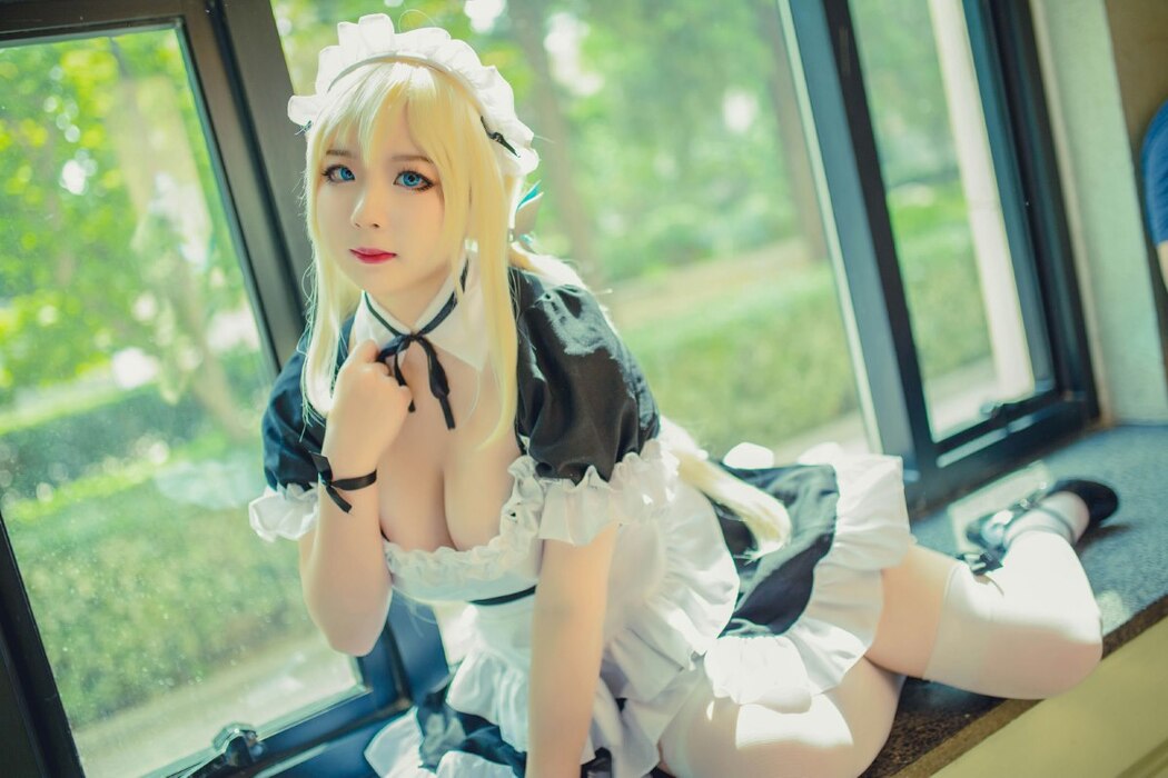 Coser@皮皮奶可可爱了啦 – 柏崎星奈女仆