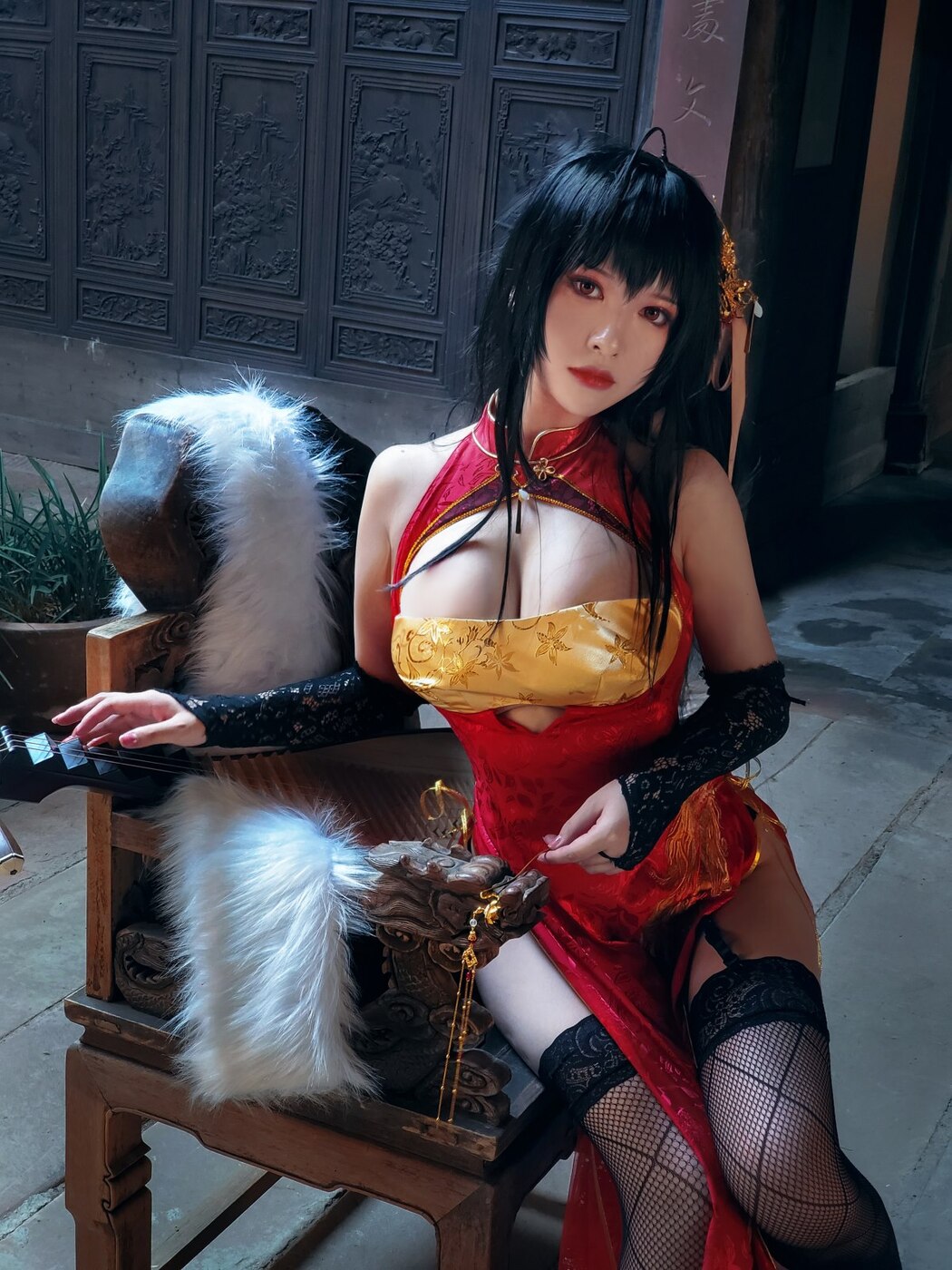 Coser@半半子 大凤旗袍