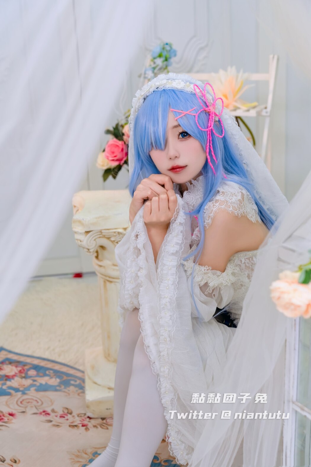 Coser@黏黏团子兔 – 长发蕾姆