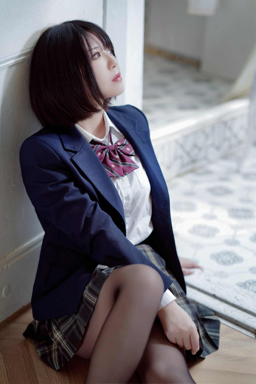 Coser@半半子 – 彼女の制服姿が好き