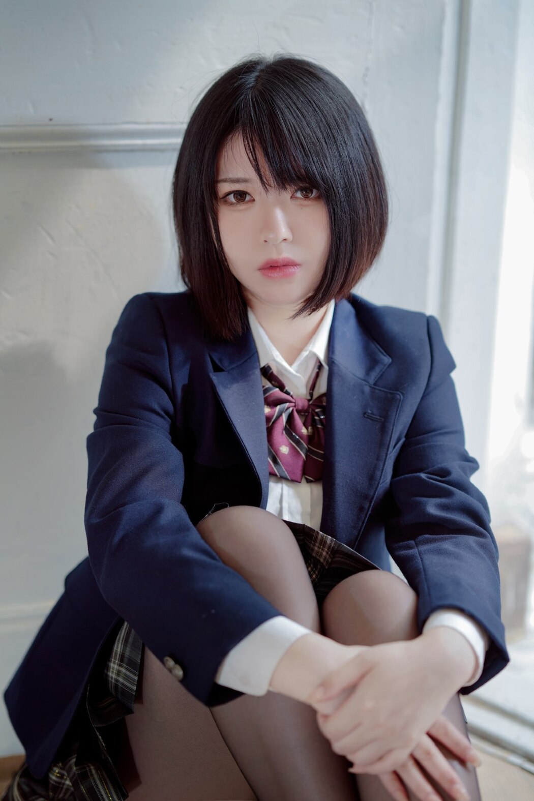 Coser@半半子 – 彼女の制服姿が好き