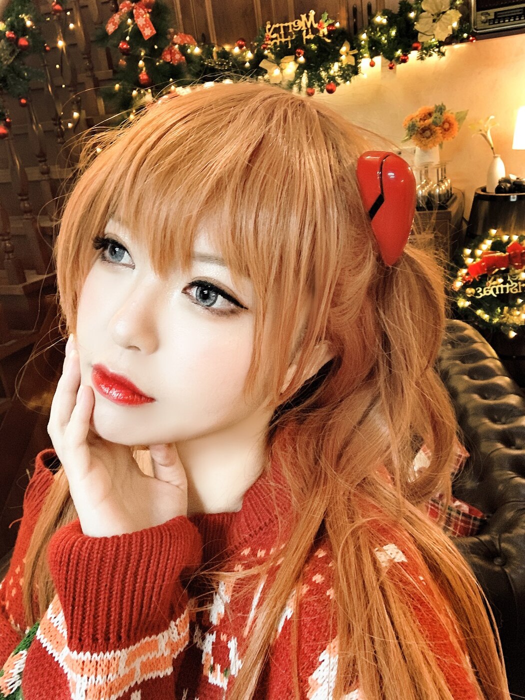 Coser@半半子 – 式波 ASUKA Christmas