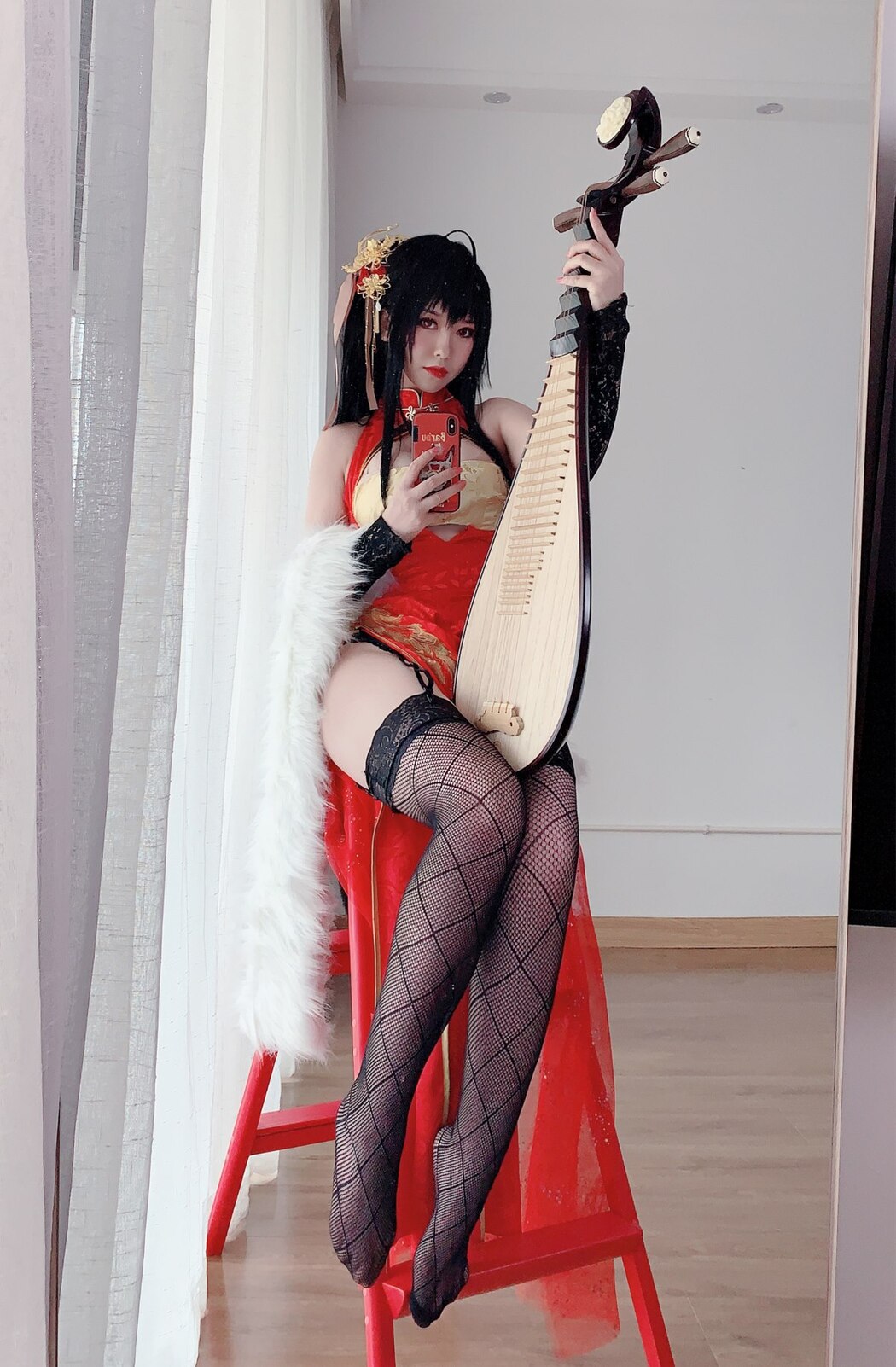 Coser@半半子 大凤旗袍