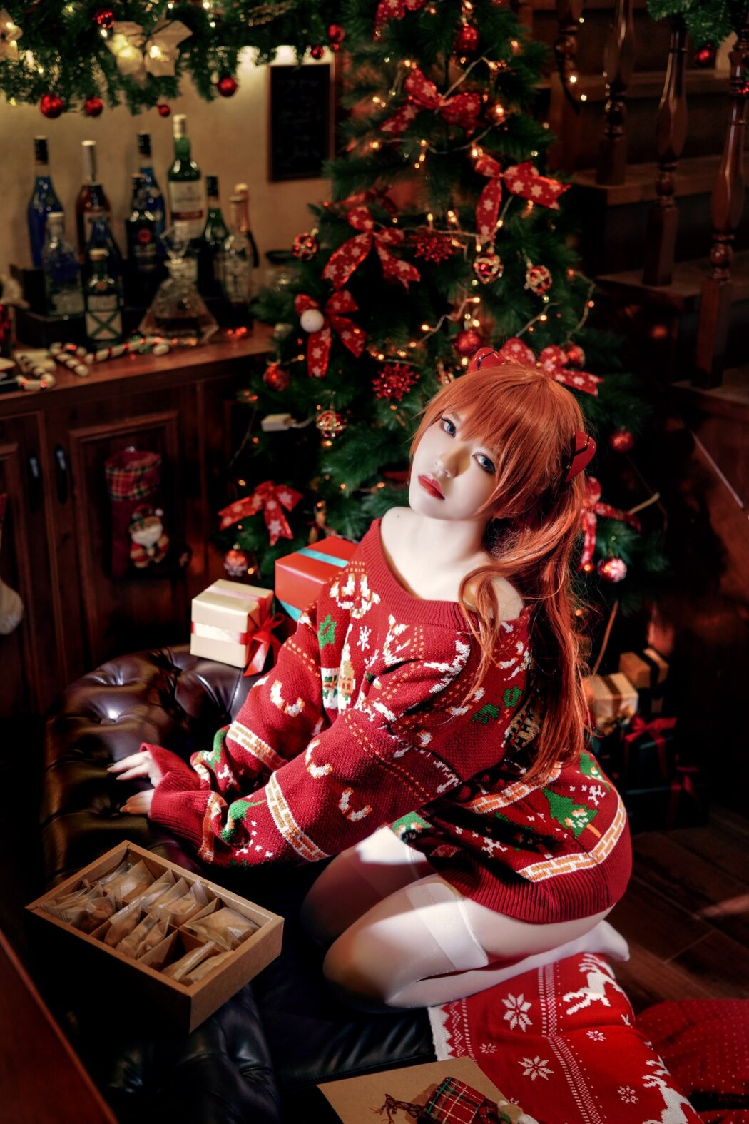 Coser@半半子 – 式波 ASUKA Christmas