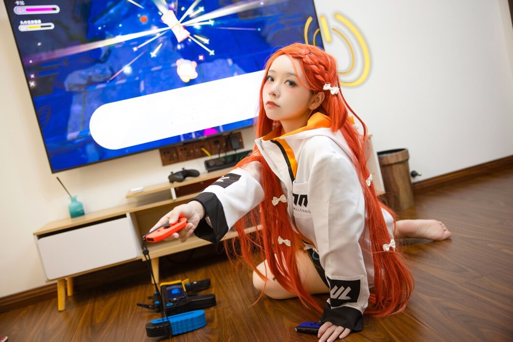 Coser@G44不会受伤 Vol.084 碧蓝档案 花岡柚子