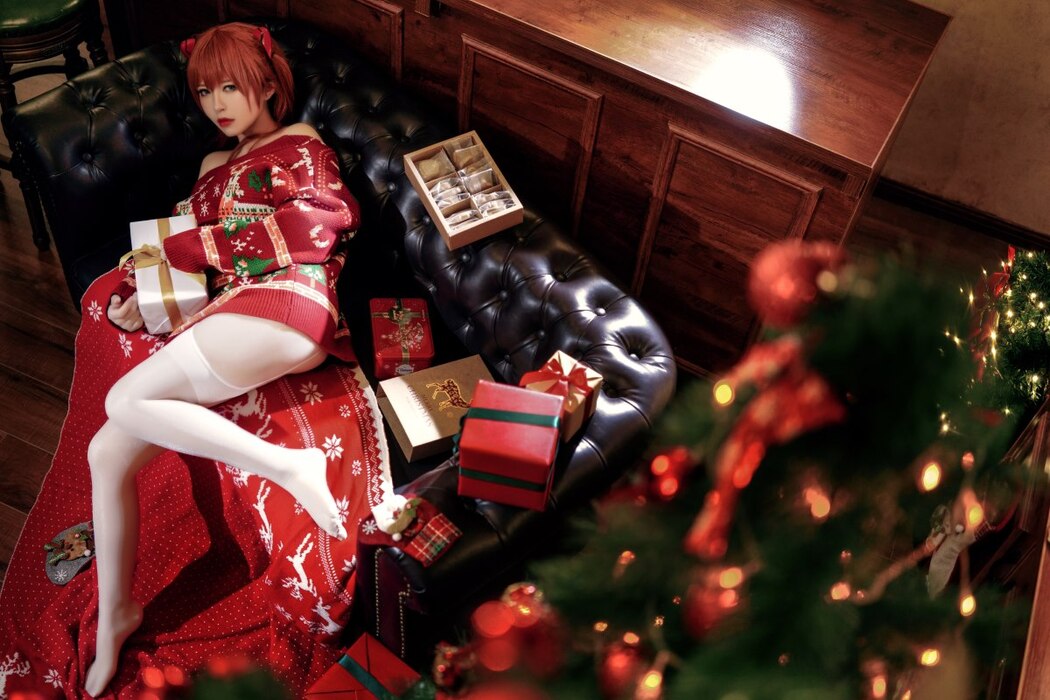 Coser@半半子 – 式波 ASUKA Christmas