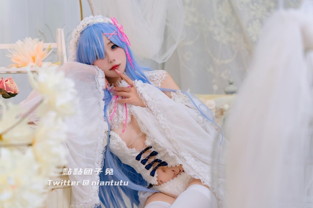 Coser@黏黏团子兔 – 长发蕾姆