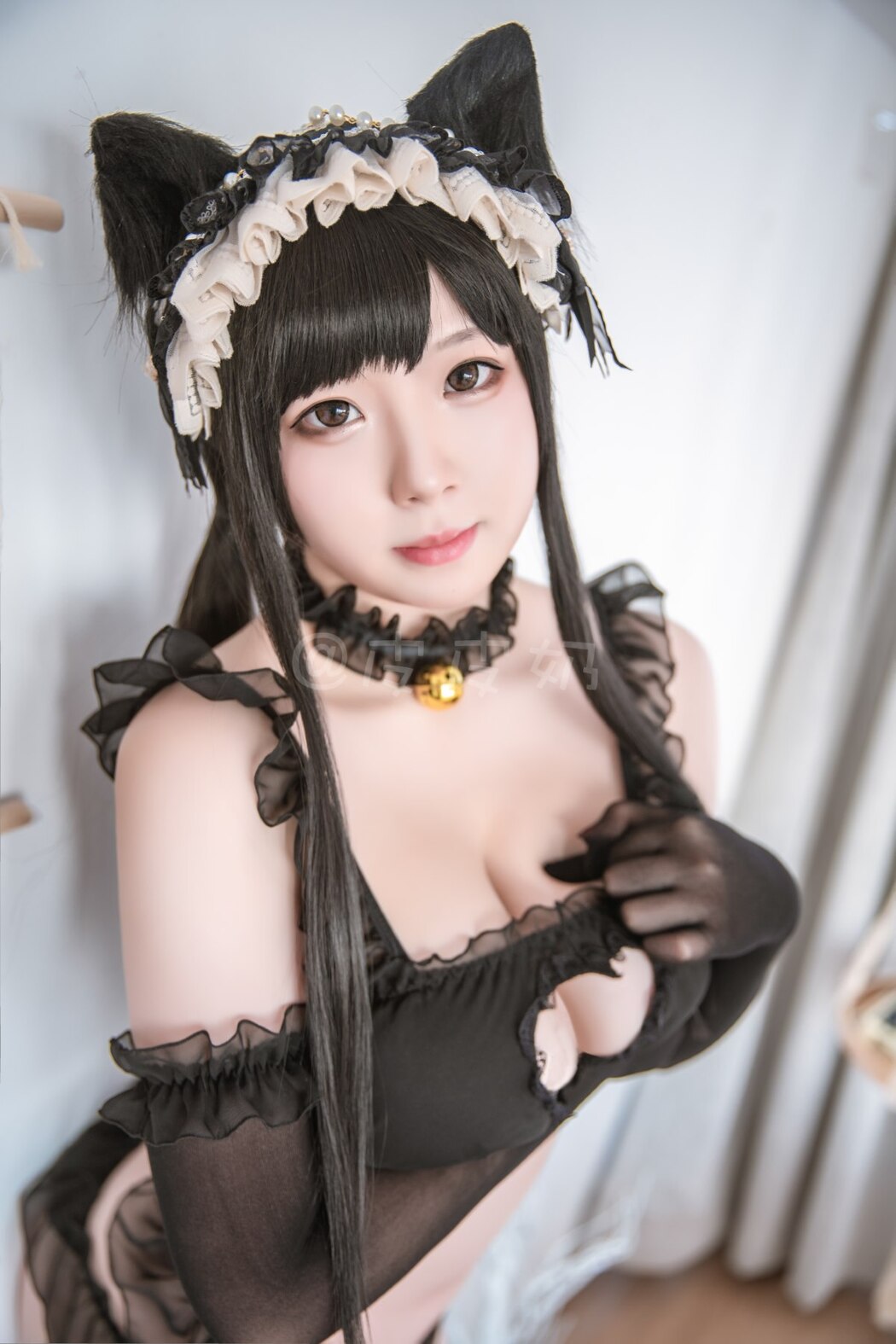 Coser@皮皮奶可可爱了啦 黑猫套装