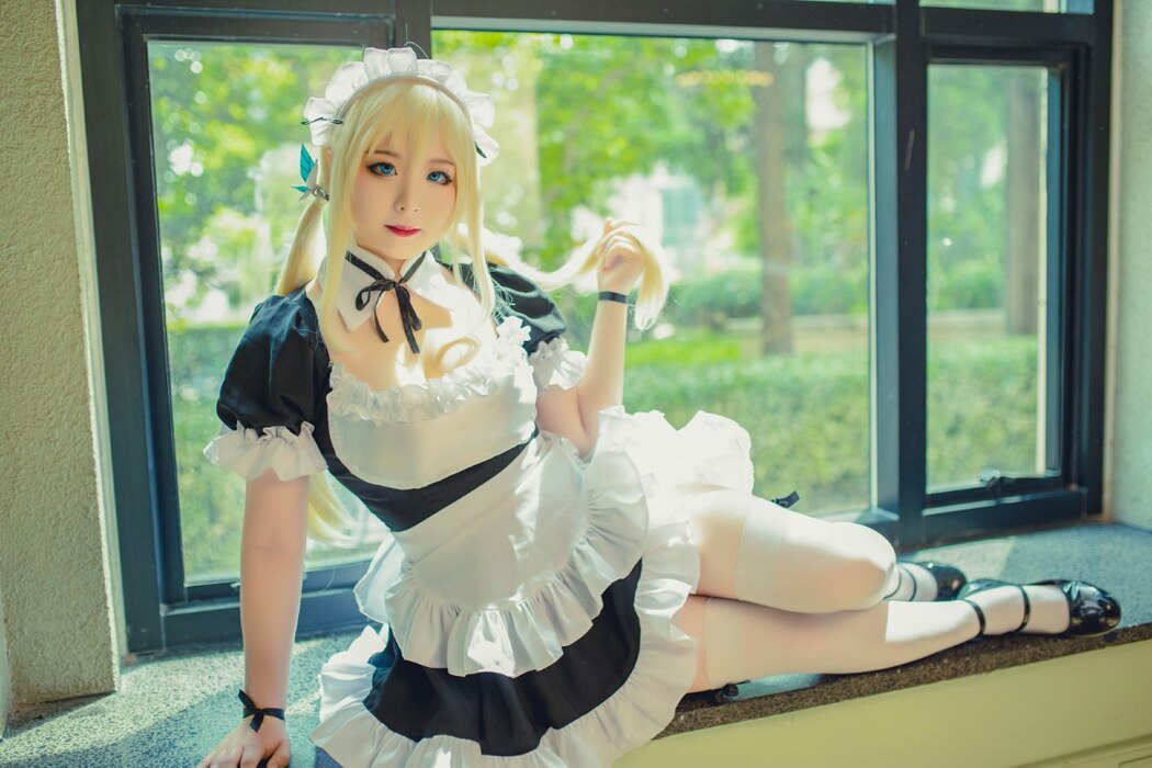 Coser@皮皮奶可可爱了啦 – 柏崎星奈女仆