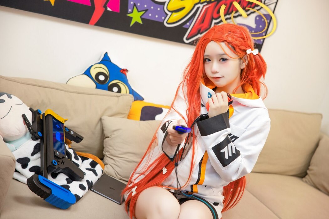 Coser@G44不会受伤 Vol.084 碧蓝档案 花岡柚子