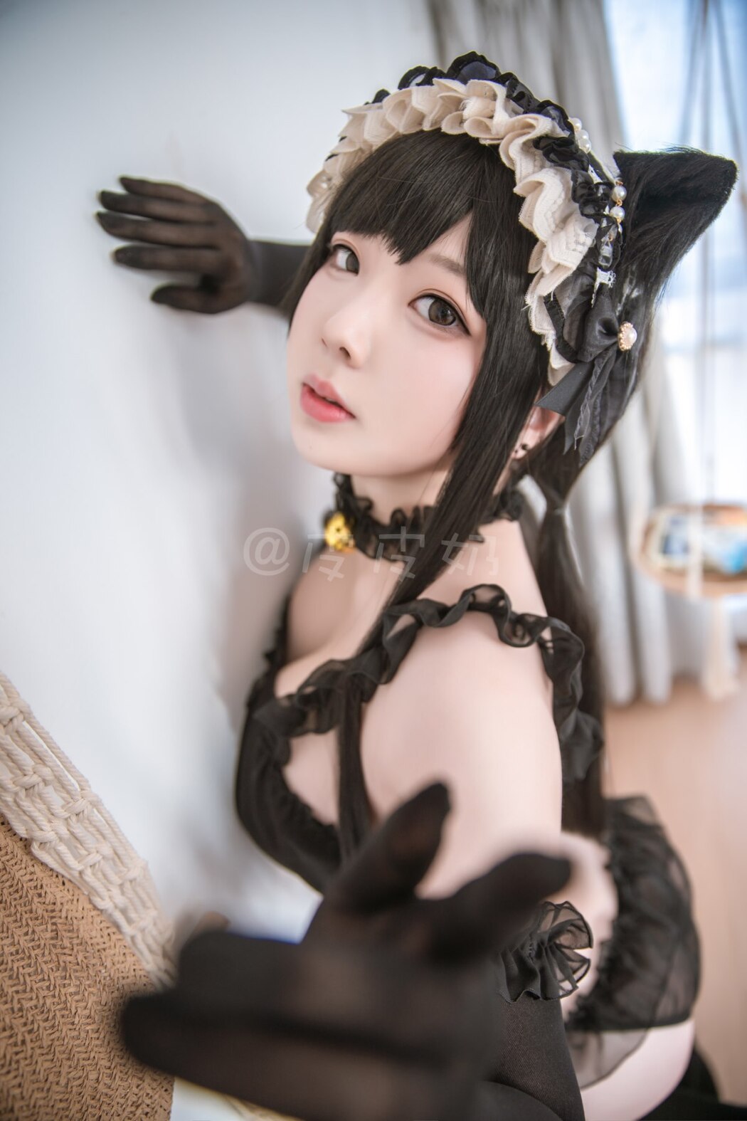 Coser@皮皮奶可可爱了啦 黑猫套装