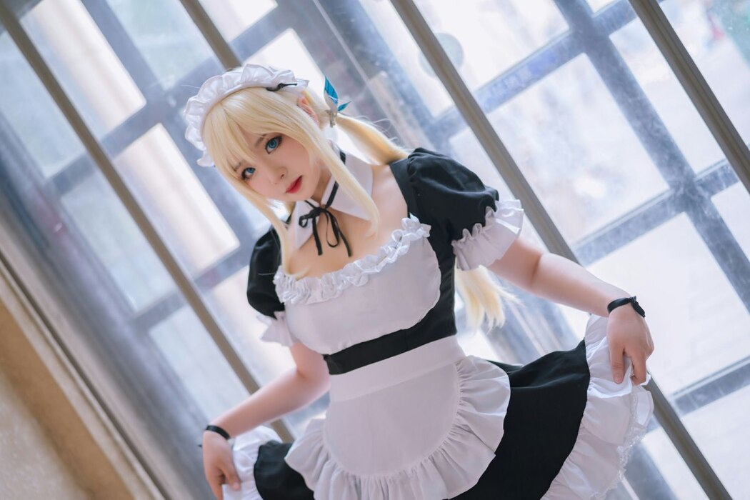 Coser@皮皮奶可可爱了啦 – 柏崎星奈女仆