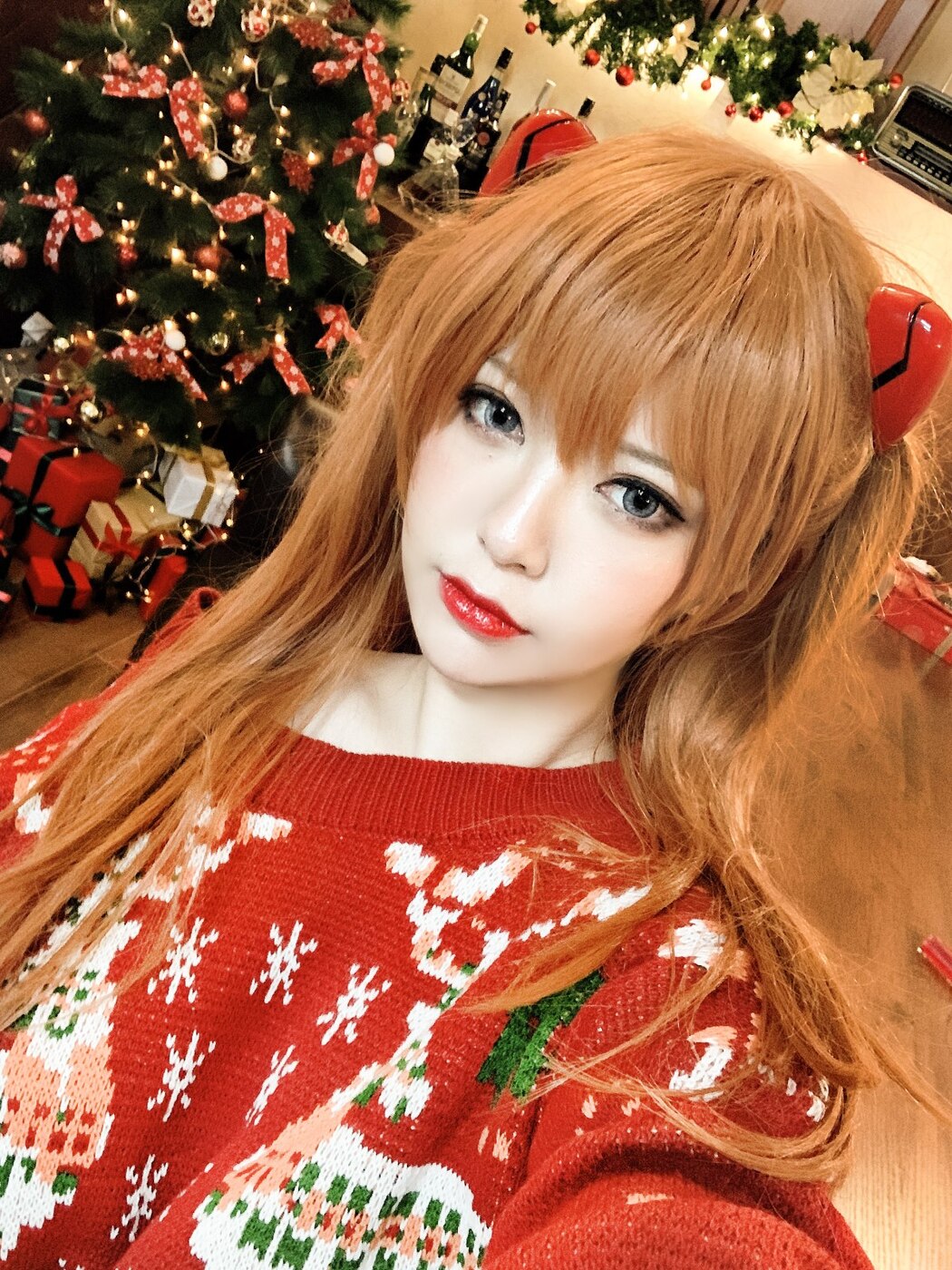 Coser@半半子 – 式波 ASUKA Christmas