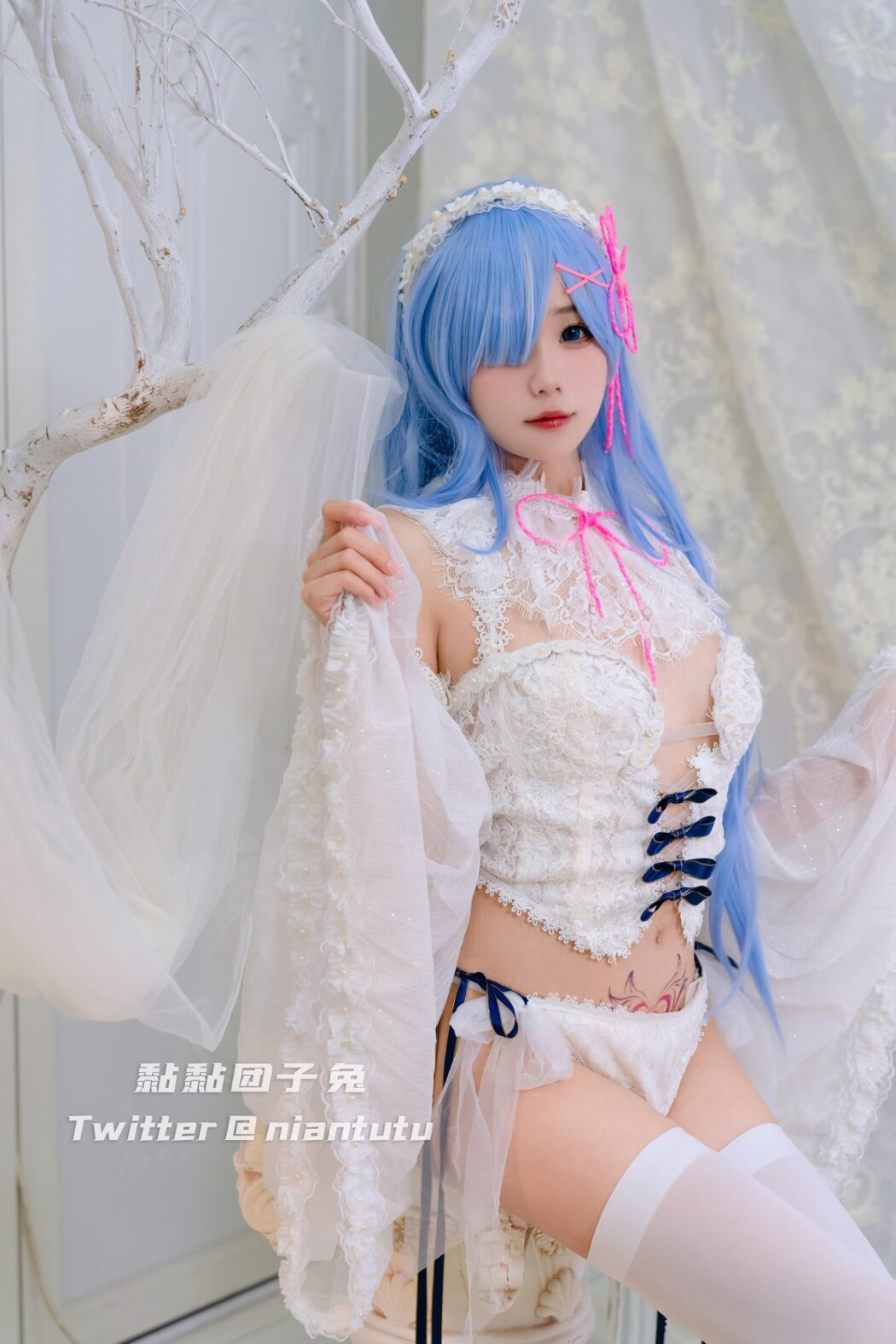 Coser@黏黏团子兔 – 长发蕾姆