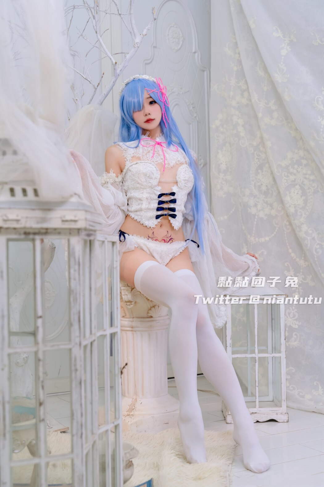 Coser@黏黏团子兔 – 长发蕾姆