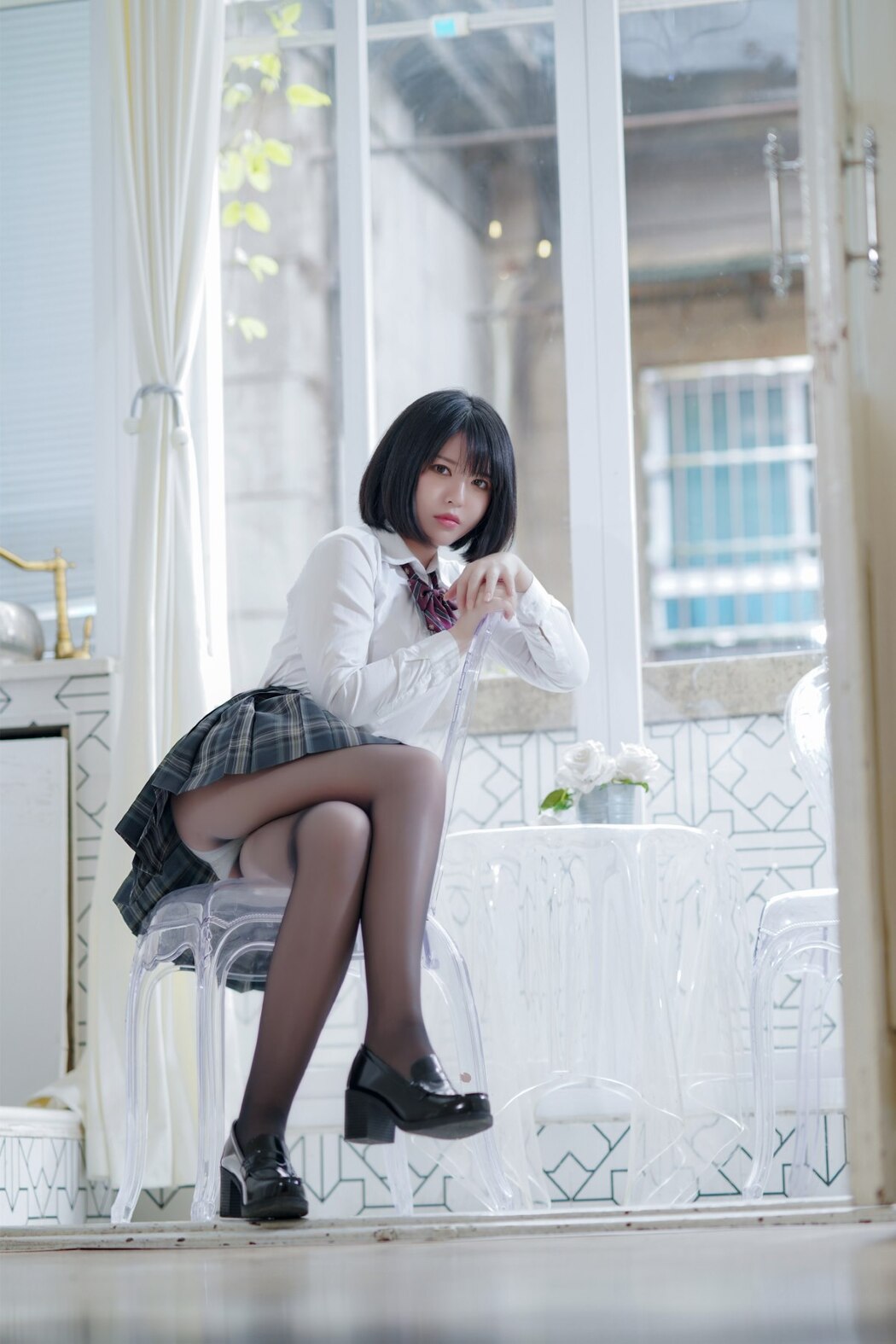 Coser@半半子 – 彼女の制服姿が好き