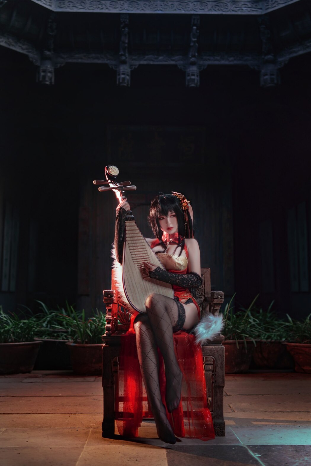 Coser@半半子 大凤旗袍