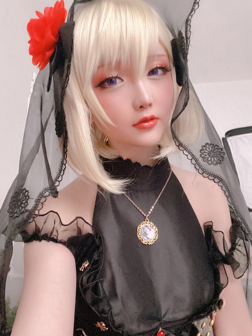 Coser@星之迟迟Hoshilily 斯卡哈同人AndZ23婚纱 A