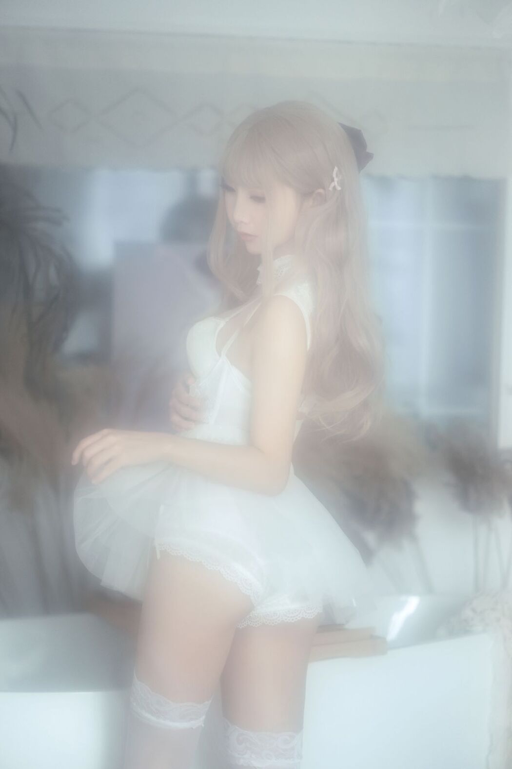 Coser@面饼仙儿 Vol.013 复古内衣套