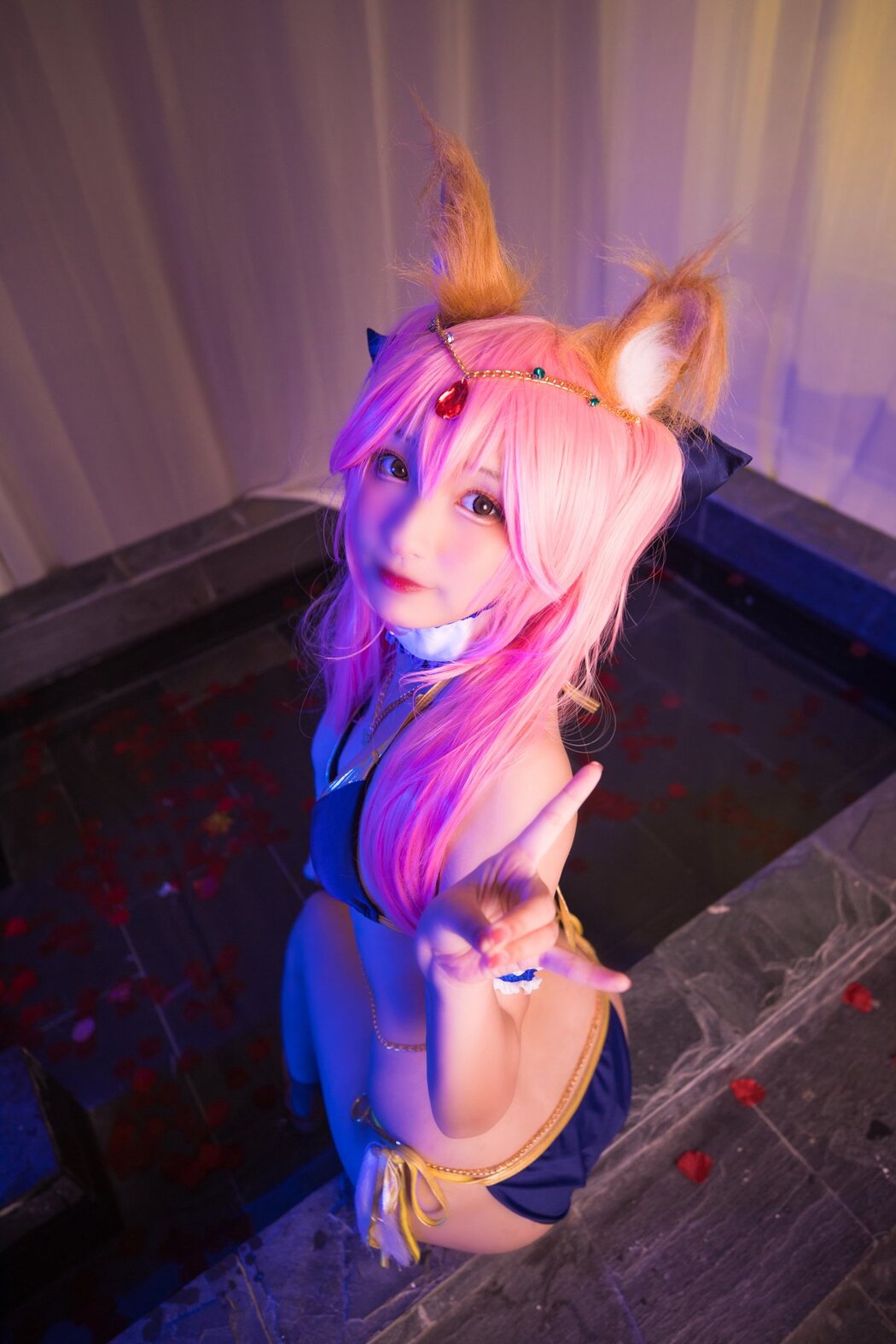 Coser@神楽坂真冬 Vol.047 电子相册-玉藻前舞娘 Mysterious Love A