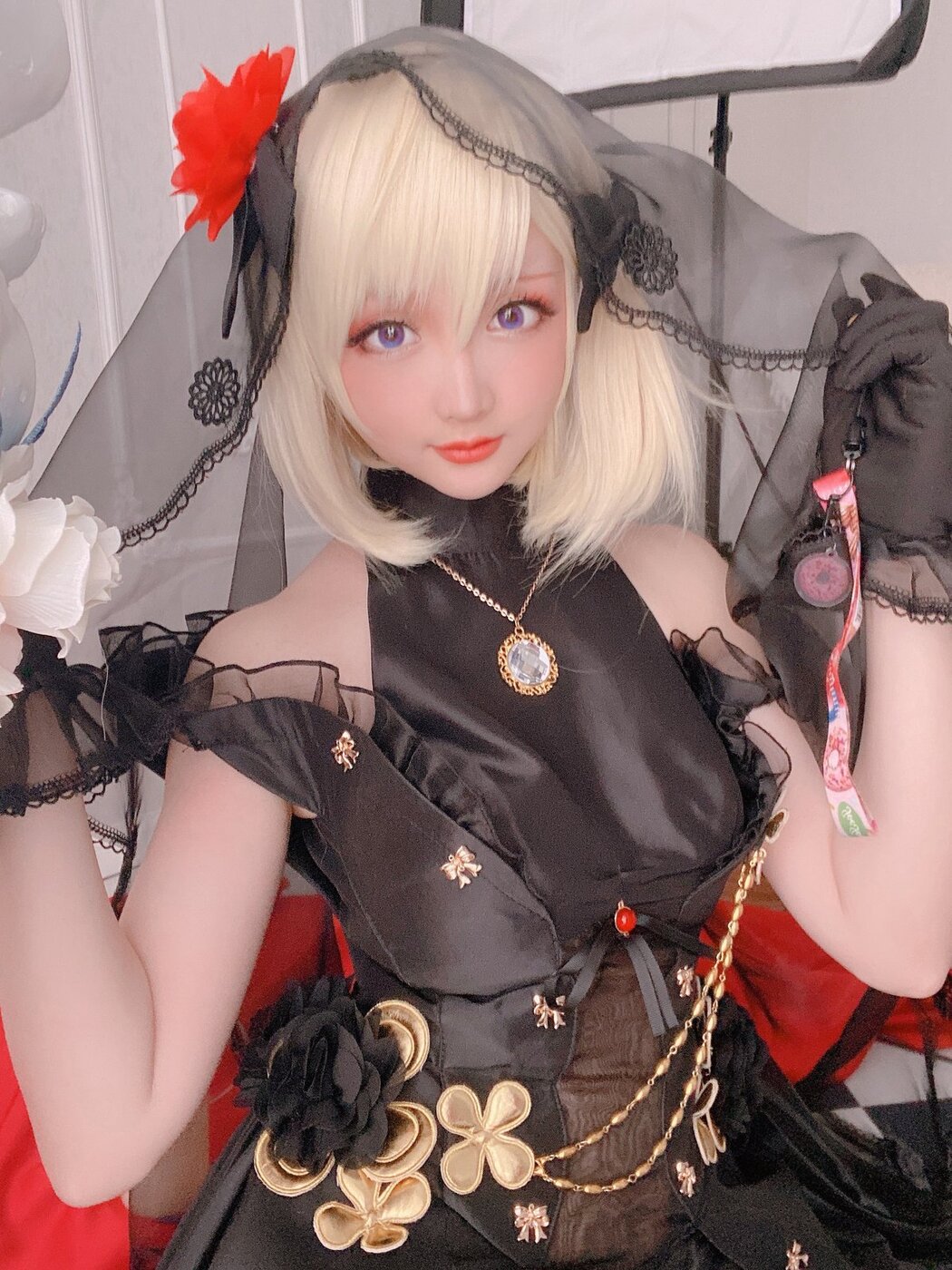 Coser@星之迟迟Hoshilily 斯卡哈同人AndZ23婚纱 A