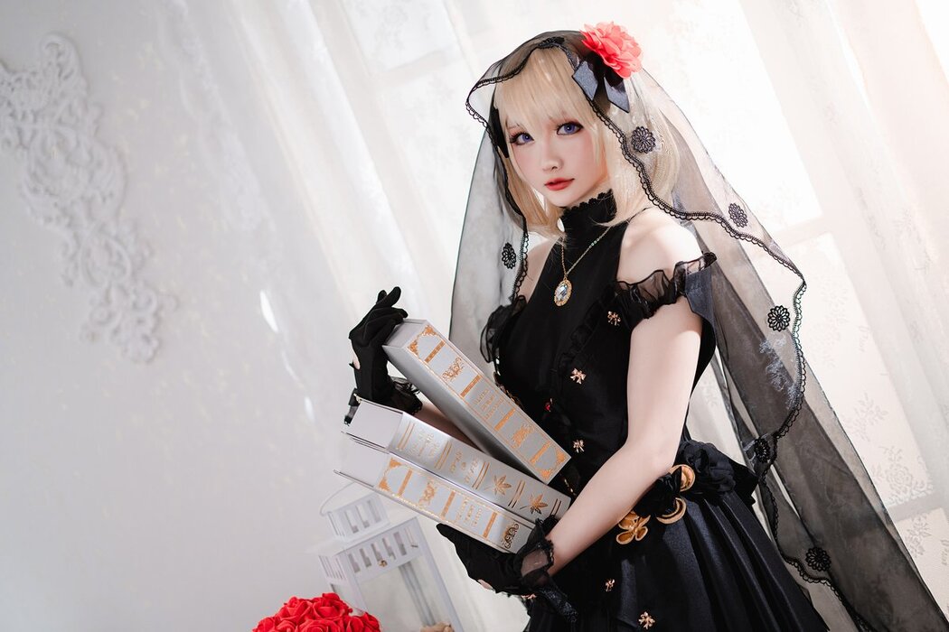 Coser@星之迟迟Hoshilily 斯卡哈同人AndZ23婚纱 A