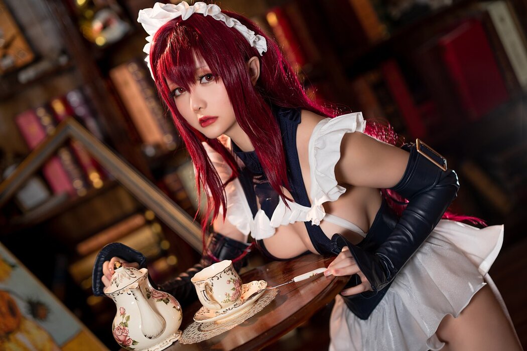 Coser@星之迟迟Hoshilily 斯卡哈同人AndZ23婚纱 A