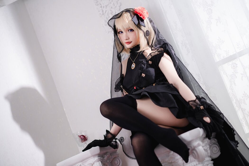 Coser@星之迟迟Hoshilily 斯卡哈同人AndZ23婚纱 A