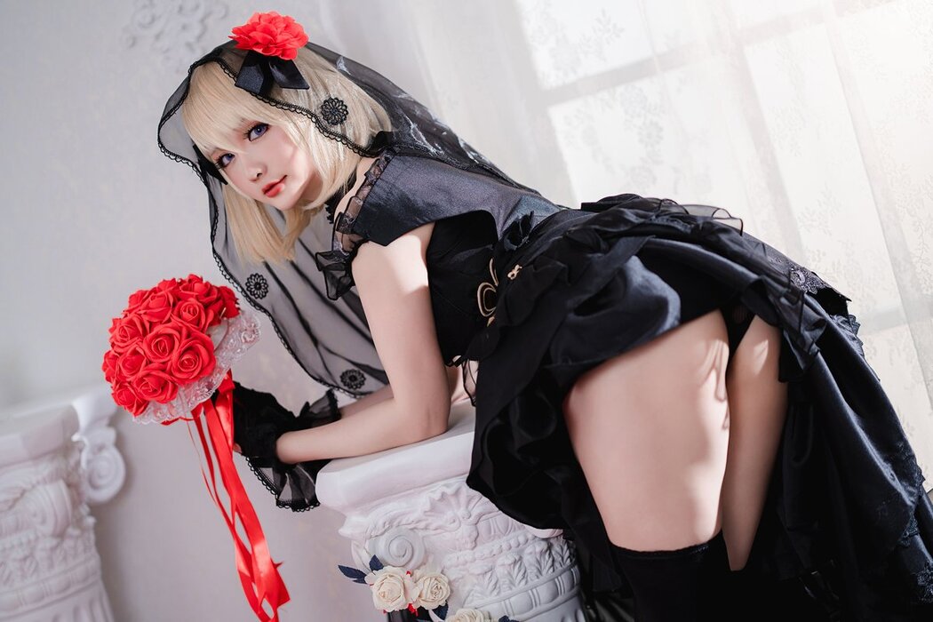 Coser@星之迟迟Hoshilily 斯卡哈同人AndZ23婚纱 A