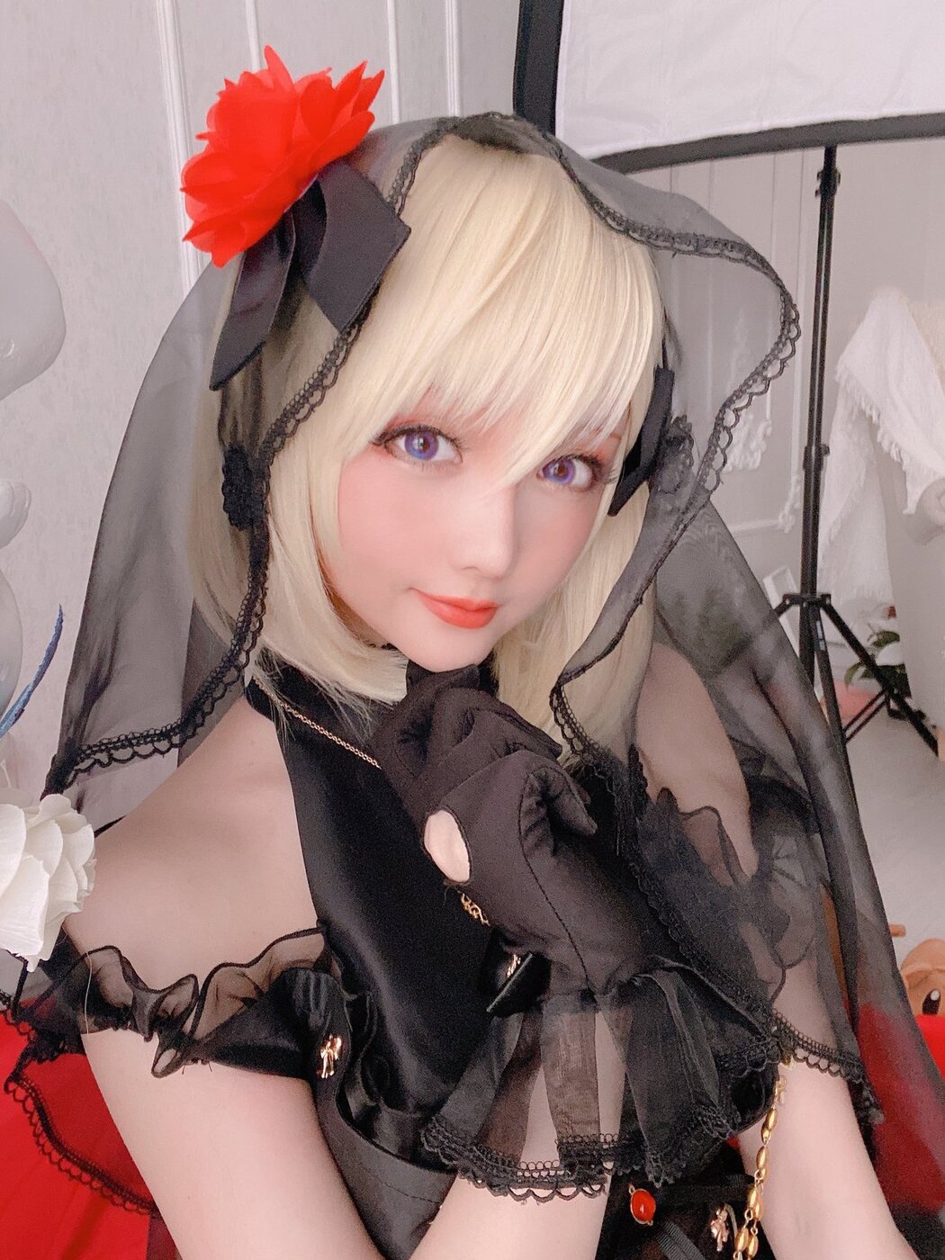 Coser@星之迟迟Hoshilily 斯卡哈同人AndZ23婚纱 A